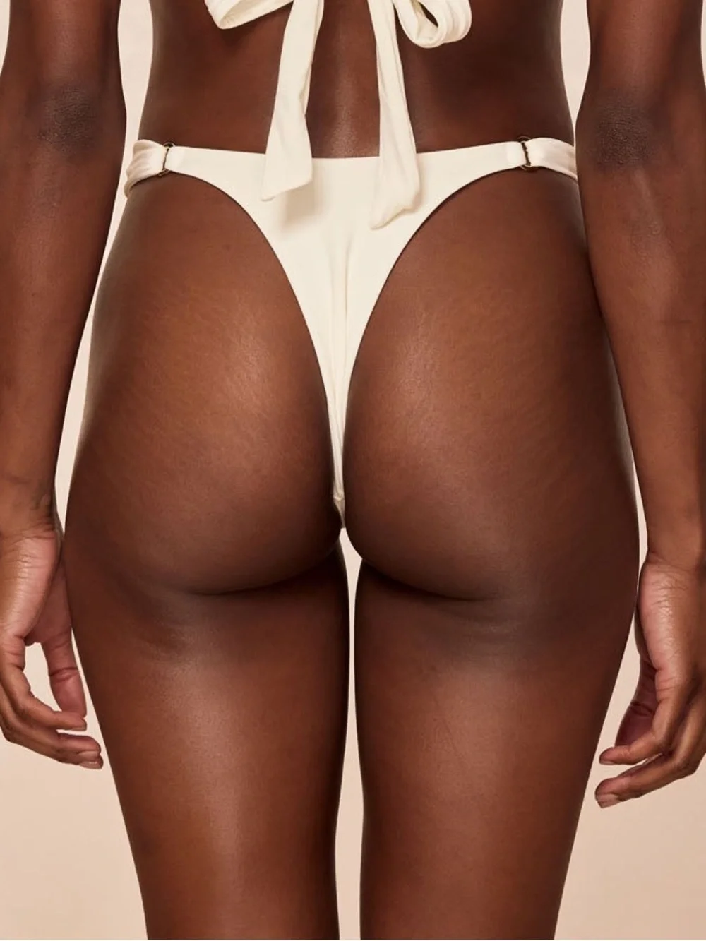 MONDAY SWIMWEAR Morocco Bottoms in Ivory